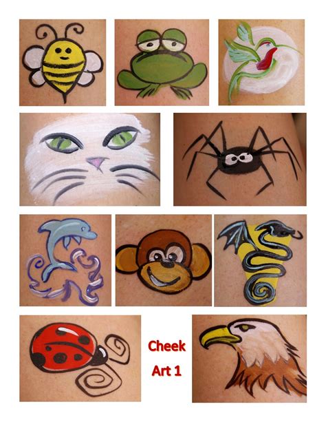 Free Printable Face Paint Designs